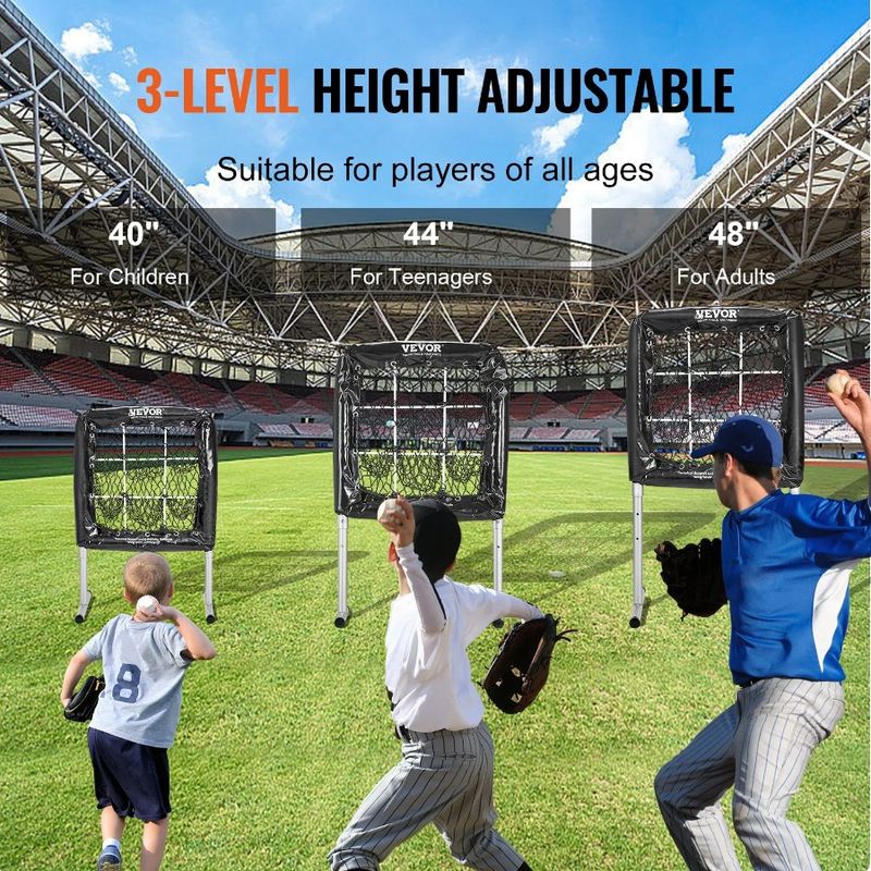 Heavy Equipment Net, Softball Training Tr Hitting Height Pitching Duty Hole 28x27 Adjustable Baseball Baseball 9 Practice, For_voghion.com