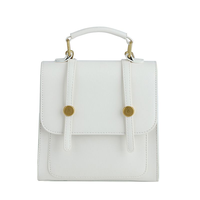 2025 New Casual Simple Fashion Crossbody Korean Style Elegant Small Square Bag Commuter Texture Women's Backpack_voghion.com