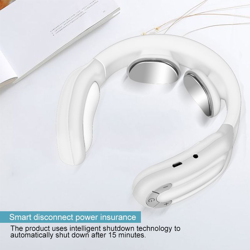 EMS Massager Hot Compress Deep Tissue Kneading Device Pain Relief Portable Neck Massage Comfort Health Care Tool_voghion.com