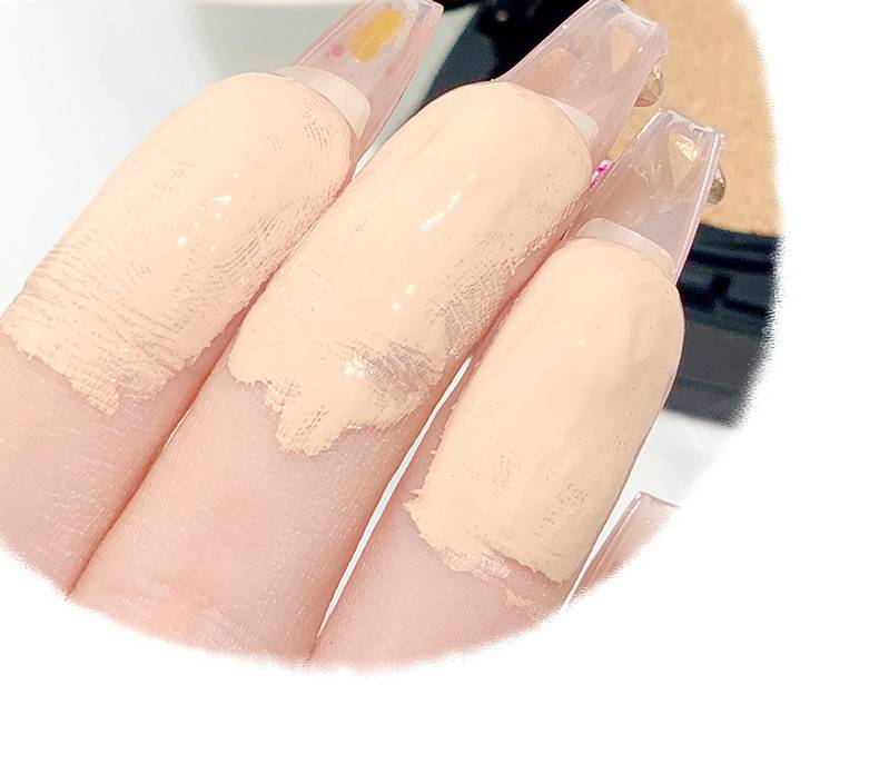 Puder Yano Oil Control Air Cushion Puder Zartes und glänzendes Kleid mit Concealer Clear False Plain mit Ersatzset_voghion.com