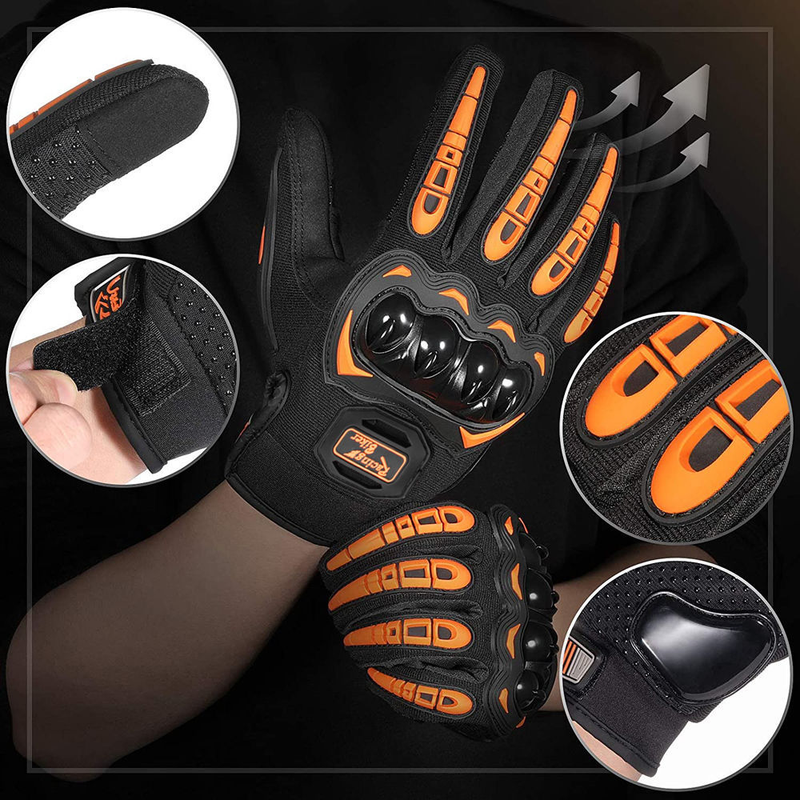 Cooler Designer verkauft Touchscreen-Motorradhandschuhe zum Schutz vor Stürzen und zum Schutz vor harten Schalen im Gelände._voghion.com