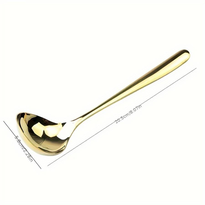 1 buc lingură din oțel inoxidabil lingură mare îngroșată capacitate mare oală fierbinte lingură supă băutură terci lingură ustensile de bucătărie_voghion.com