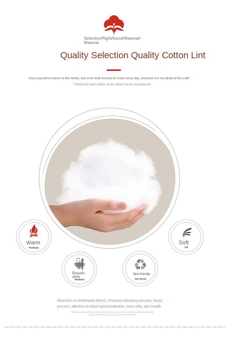 Unisex Pure Cotton And Fleece Thickened Overcoat With A Stand-up Collar, Warm And Versatile, Suitable For All Occasions, Made Of Soft Cotton Fabric._voghion.com