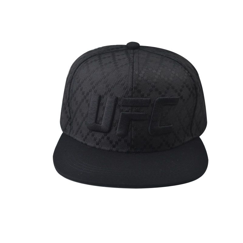 Nuovo cappello da baseball UFC alla moda per uomo e donna con linguetta d'anatra a scacchi, da esterno, ricamato, alla moda_voghion.com