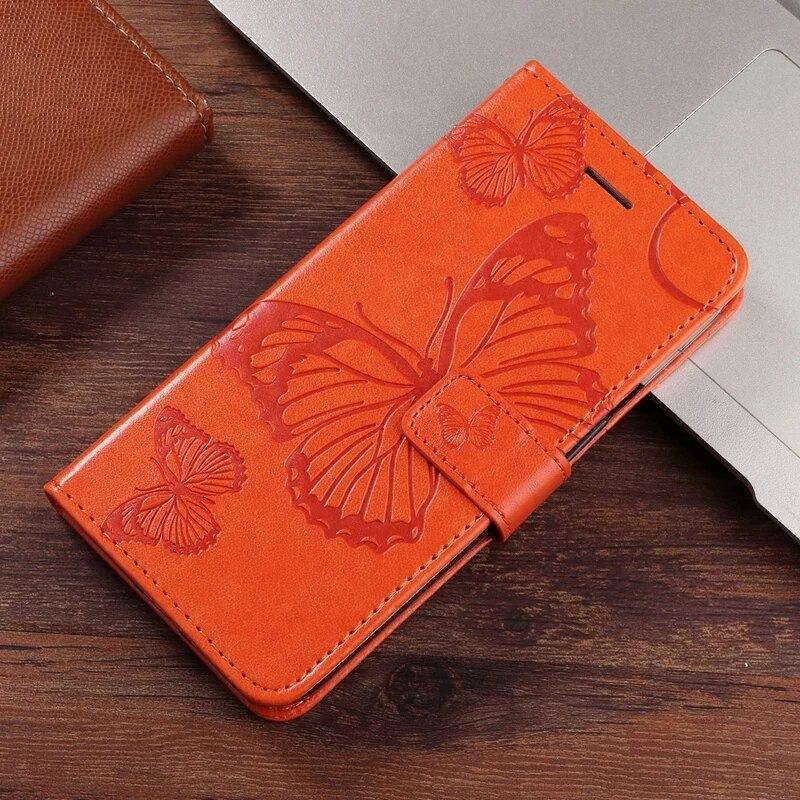 Prägung Butterfly Wallet Case für Honor 50/50 Lite 20 10 9 9X 9A 9C 8A 8S 8X 7A PU-Leder Flip Cover für Honor X30 X1_voghion.com