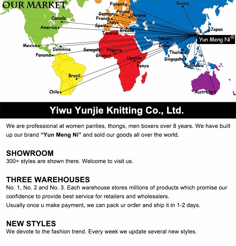 Yun Meng Ni Underwear Wholesale Cheap Clearance Underwear Sexy Womens Transparent Lace Boyshort Panties_voghion.com