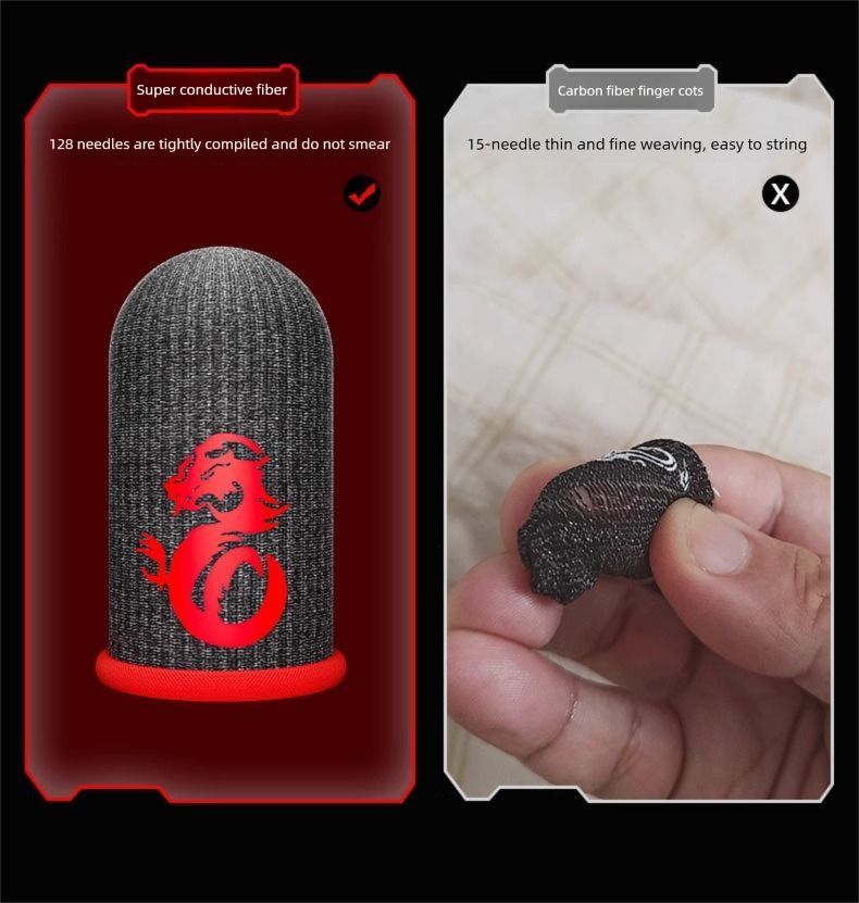 Trendy Gaming Moisture-Control Sweat-Proof Sleeves Cool Finger Covers Popular Recommendation For Streamers_voghion.com