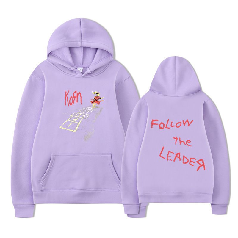 Rockband Korn Follow The Leader 20. Jubiläums-Kapuzenpullover für Herren_voghion.com