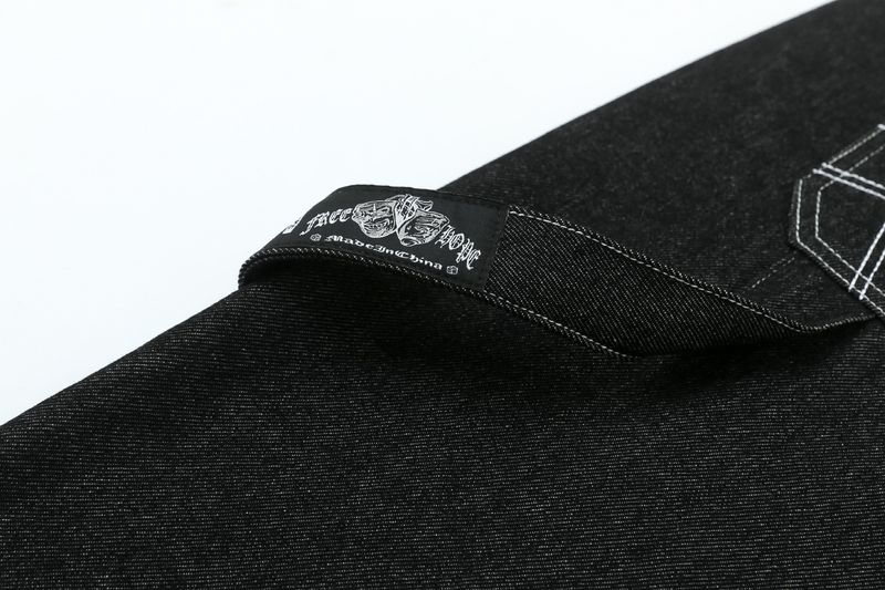 Herrenbekleidung Vintage Retro Hiphop Weit Gerade Overknee Original Jeans_voghion.com