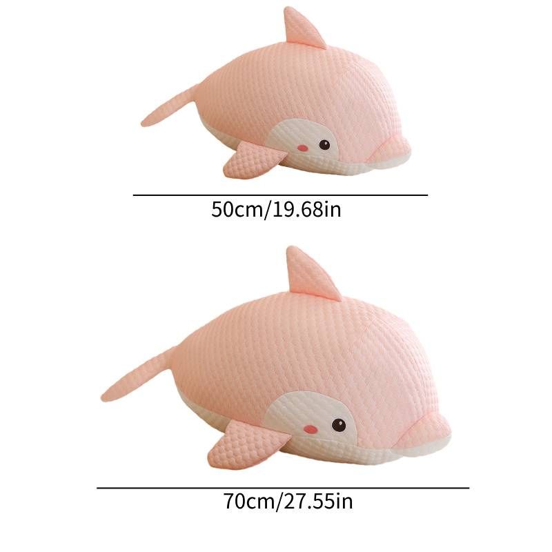 Plush Wholesale Dolphin Toy Large Size Bean Bag Plush Classification Cartoon Ocean Doll Characters Animal_voghion.com