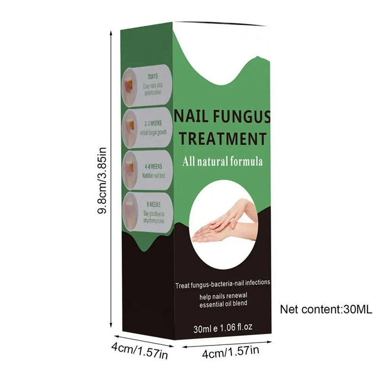 QLZHANFU Nail Repair Solution Toenail Nail Treat Nail Treat Renew Damaged Discolored Foot & Toenails Nails Care Essence Nail Repair Use_voghion.com