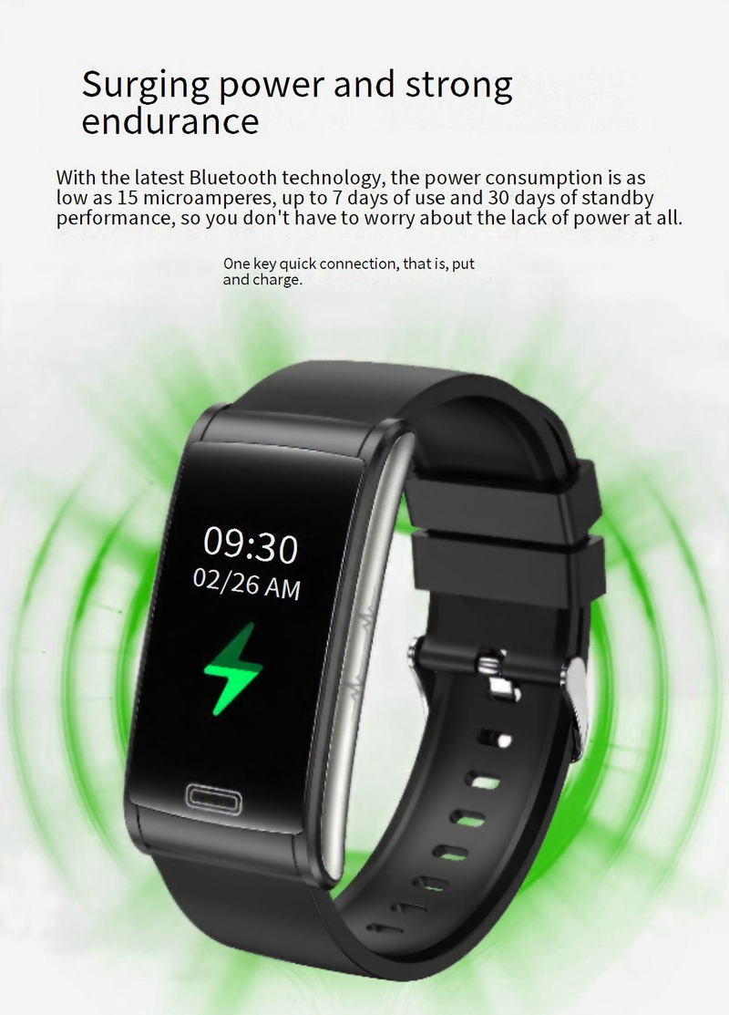 Smart Watches E600 Smart Watch ECG+PPG Non Invasive Blood Sugar, Blood Oxygen, Heart Rate And Blood Pressure Monitoring Weather Sports Step Counting_voghion.com