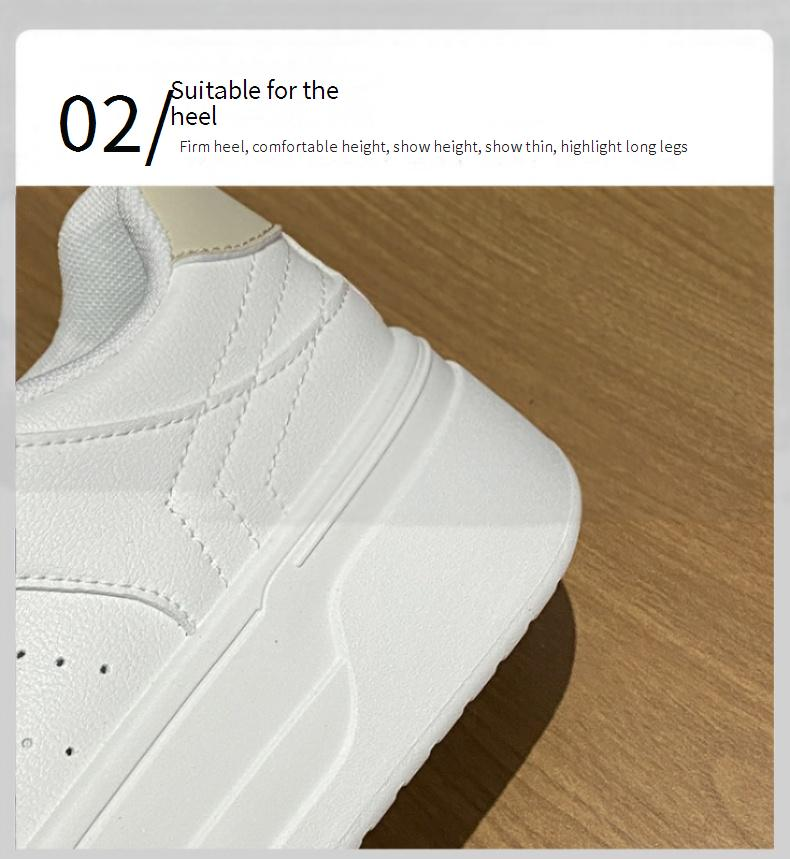 Minimalist White Sneakers - Street Style Essential | Cloud-Like Comfort All Day_voghion.com