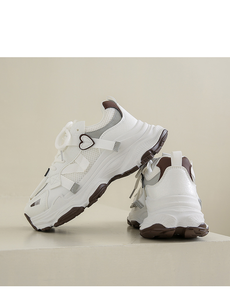 Women's Chunky Dad Shoes - Platform Sneakers For Running & Casual Wear, Thick Sole Comfortable Walking Shoes_voghion.com