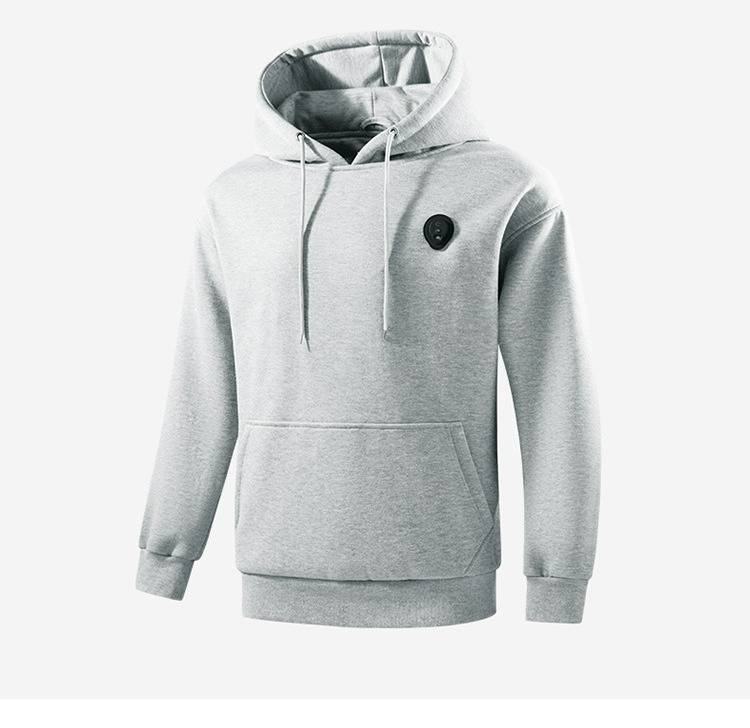 Unisex 5-Zone Heated Hoodie With Smart Temperature Control - Winter Warm Fleece Pullover For Men & Women_voghion.com