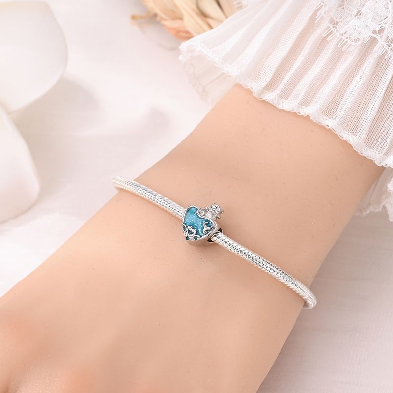 Damenschmuck, 925er Silber, Original-Design, Ozeanwind, Meeresschildkröte, Seepferdchen, Charm-Perlen, DIY-Schmuckzubehör, Armband_voghion.com