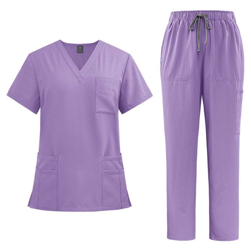 Kadın Giyim Elde Yıkama Giysileri Hızlı Kuruyan Rahat Rahat Hastane Doktor Hemşire Personel İş Giysileri Takım Elbise Erkek Ve Kadın_voghion.com