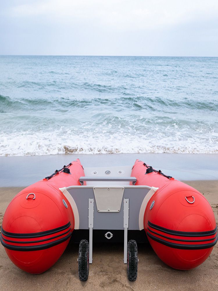 VEVOR Boat Launching Wheels, 12" Boat Transom Launching Wheel, 600 LBS Loading Capacity Inflatable Boat Launch Wheels, Aluminium Alloy Transom Launchi_voghion.com