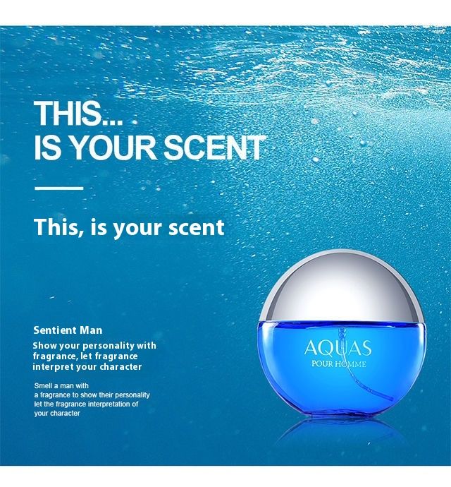 New Perfume, Water Energy, Aqua Blue, Vitality, Marine, Men's Perfume, Fresh, Natural, Durable, Light Fragrance, is An Authentic Product_voghion.com