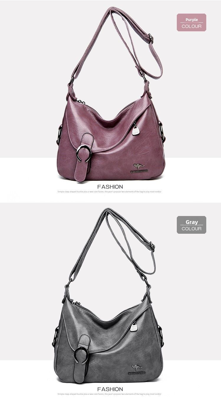 Borsa a tracolla semplice e alla moda in vera pelle per le donne 2025, nuova borsa da mamma e nonna in stile coreano di alta qualità_voghion.com