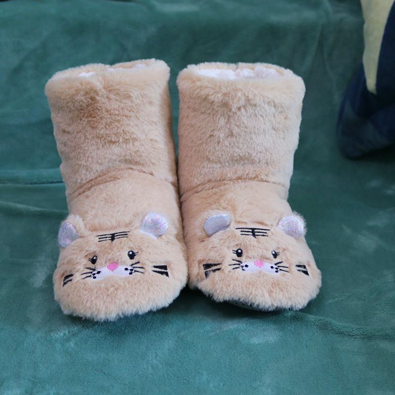 Unschlagbare Qualität russische Schuhe, rutschfeste Hausschuhe mit weicher Sohle, Socken, Herbst/Winter mit zusätzlichem Samt und Verdickung_voghion.com