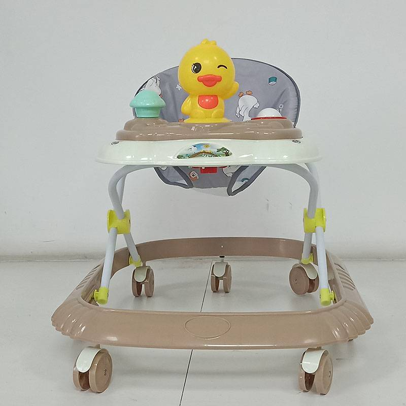 Bebek Çok İşlevli Devrilme Önleyici Araba Oturabilir ve İtebilir Araba Sürmeyi Öğrenme Başlangıç Araba Katlama_voghion.com