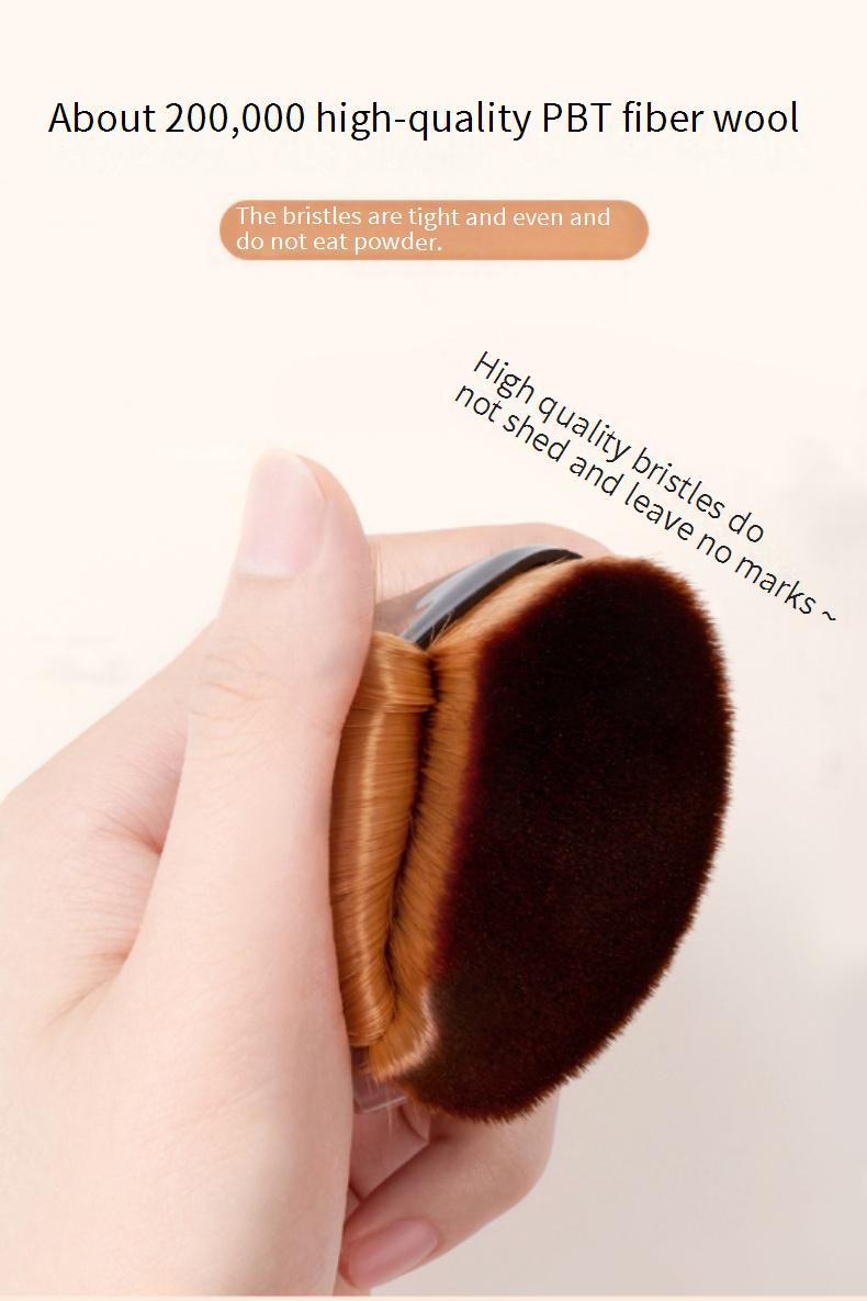 Make-up-Pinsel, beliebt, sechseckig, Nr. 55, magischer, nahtloser Blütenblatt-Make-up-Pinsel, Foundation-Pinsel, loser Puderpinsel, Beauty-Tool_voghion.com