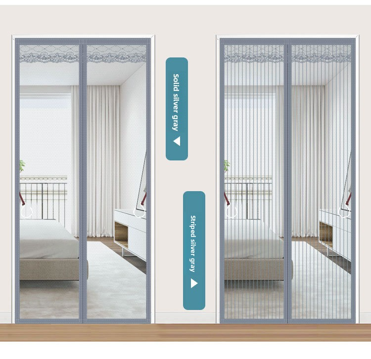 Magnetisch hordeurgordijn – zelfdichtend muggennet – hoogwaardig polyester gaas, installatie zonder boren (meerdere maten en kleuren)_voghion.com