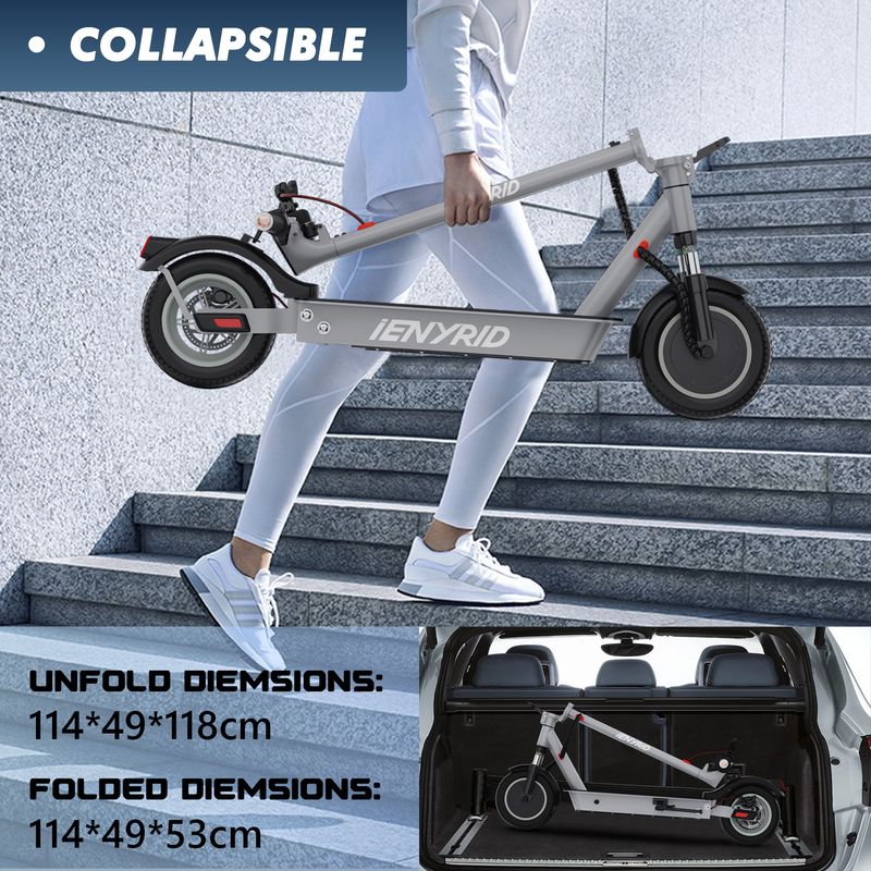 iENYRID M1 Foldable Electric Scooter 500W 450Wh Battery,Smart App Control_voghion.com