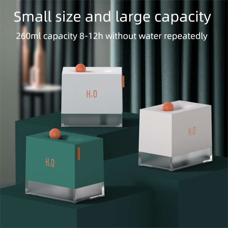 7-farbiger Nachtlicht-Luftbefeuchter, USB-Luftzerstäuber für das Schlafzimmer, leiser Mini-Aromatherapie-Diffusor für das Auto_voghion.com