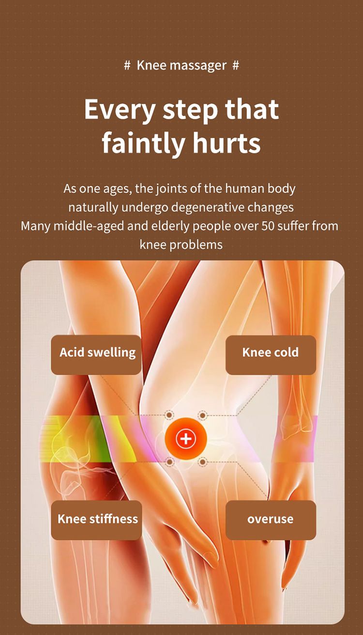 Cuscinetti riscaldanti elettrici, massaggiatori autoriscaldanti, gambe calde e fredde, articolazioni del ginocchio, impacchi caldi, moxibustione, massaggio vibrante_voghion.com