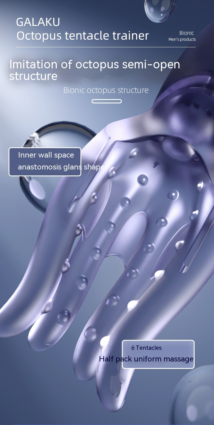 Design originale del nuovo massaggiatore Octopus SM prop estrattore di sperma da uomo per addestramento alla masturbazione pesante maschio m giocattoli per adulti_voghion.com