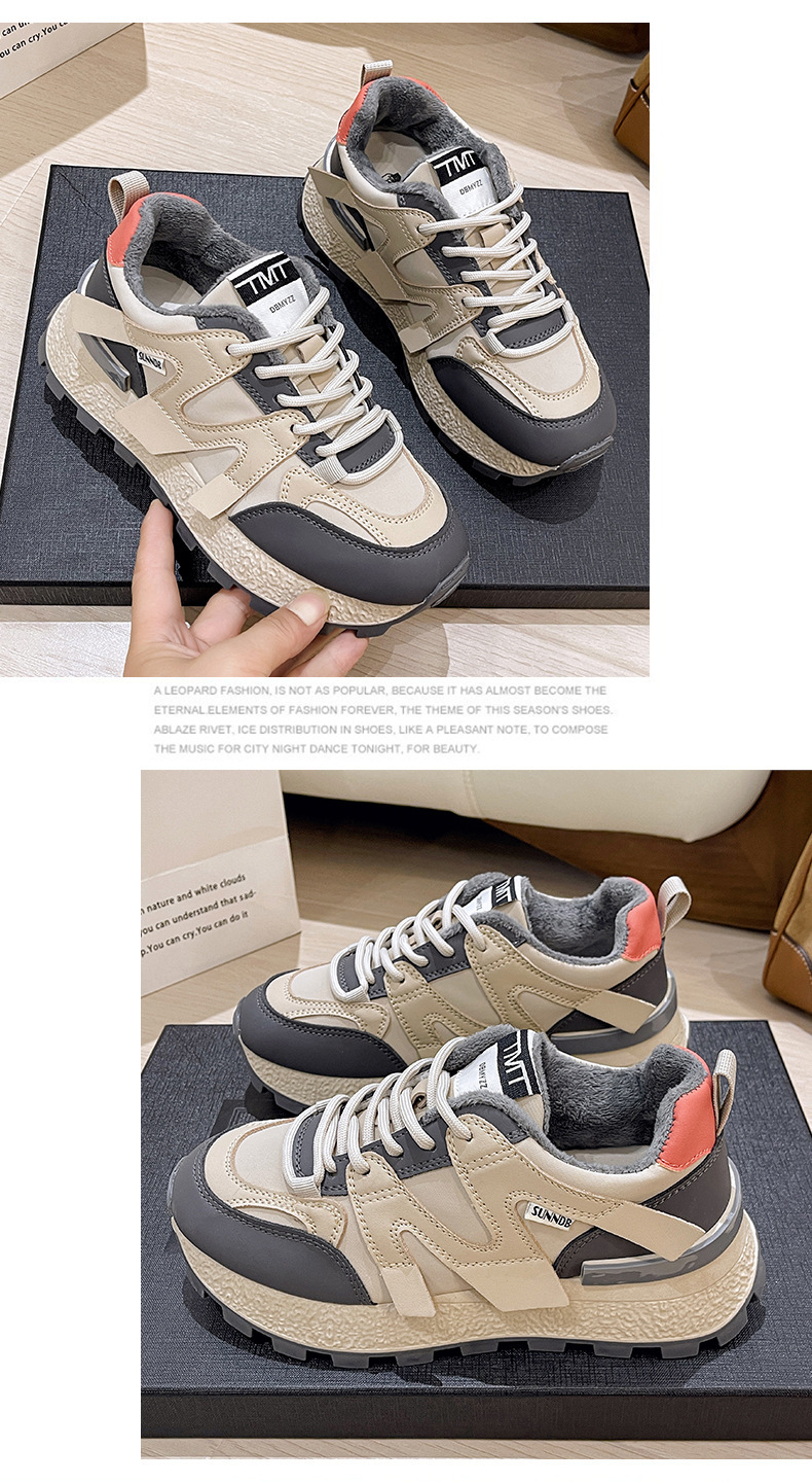 Damesschoenen dikke zolen verhogen Forrest Gump schoenen tonen voeten kleine populaire sportschoenen voor dames_voghion.com
