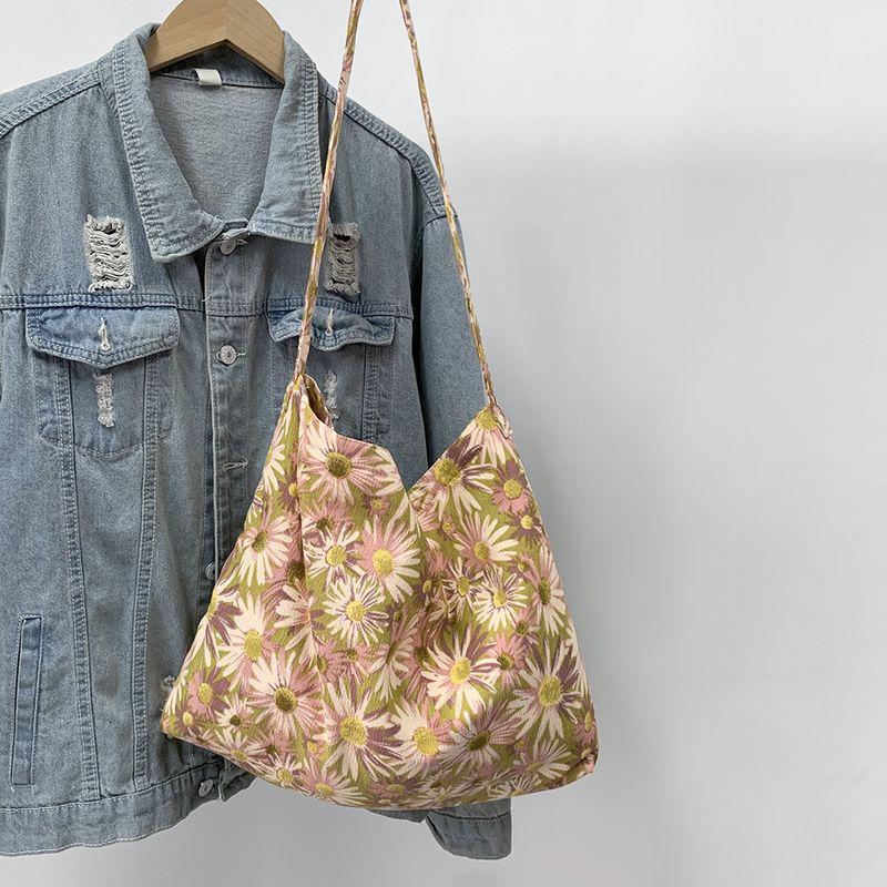 Trendy Small Leopard Print Crossbody With Zipper Large Capacity Shoulder Shopping Fashionable Canvas Bag For Women_voghion.com