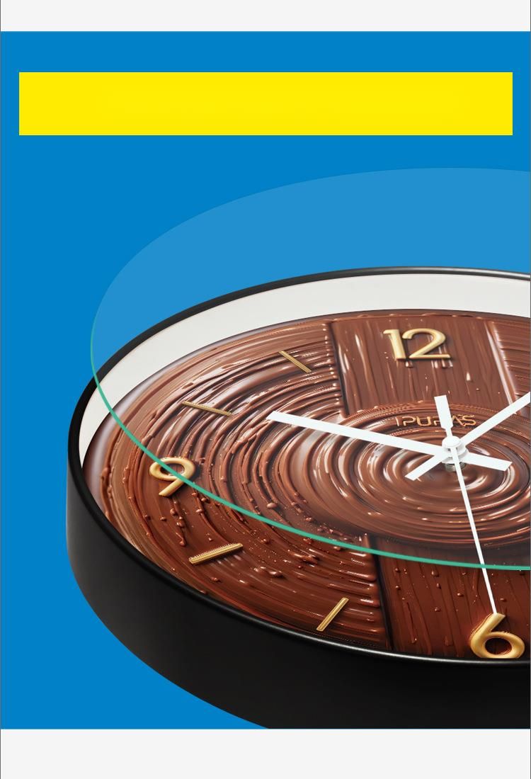 Yipula 7112 New Model Decorative Living Room Simple Creative Modern Wall Quartz Home Clock_voghion.com