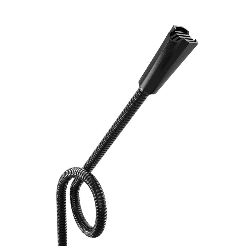 Neie Computer RGB liichtend a biegbar USB MIC Treiber gratis Stëmmchat Videokonferenzmikrofon_voghion.com