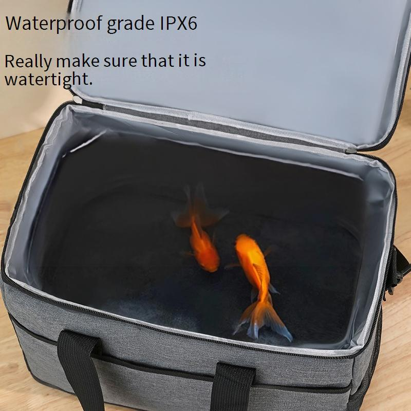 Extra Large Insulated Cooler Bag Thickened Thermal Lunch Tote For Camping Picnics Leakproof Portable Food Carrier With Heavy Duty Handles_voghion.com