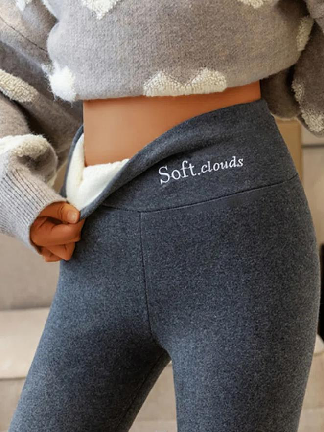 Leggings pour femmes, vêtements d'extérieur crayon fins, pantalons taille haute en coton élastique amincissant pour petits pieds_voghion.com