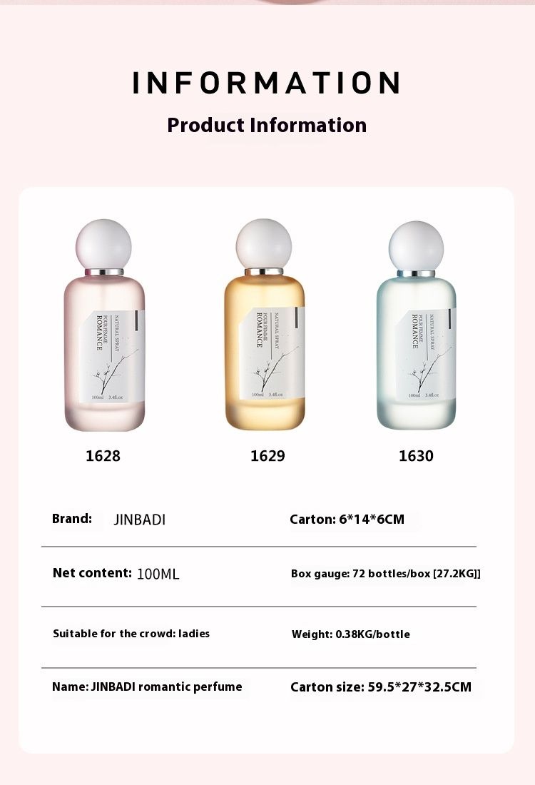 Parfume med stor kapacitet, god duft, romantisk fortælling, dameparfume, langvarig duft, 100 ml parfumer_voghion.com
