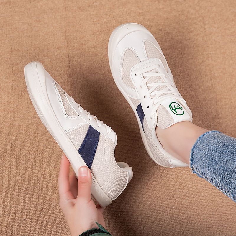 2024 classic large size canvas shoes for women spring thin low-top ins trendy and versatile new women's shoes casual white shoes_voghion.com