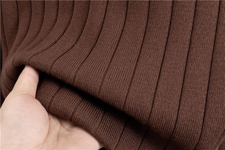 Ženska oblačila, oprijet kroj, krilo, pulover, tridelni komplet za ženske, pomlad in jesen, nov telovnik, pleteni kardigan, komplet_voghion.com