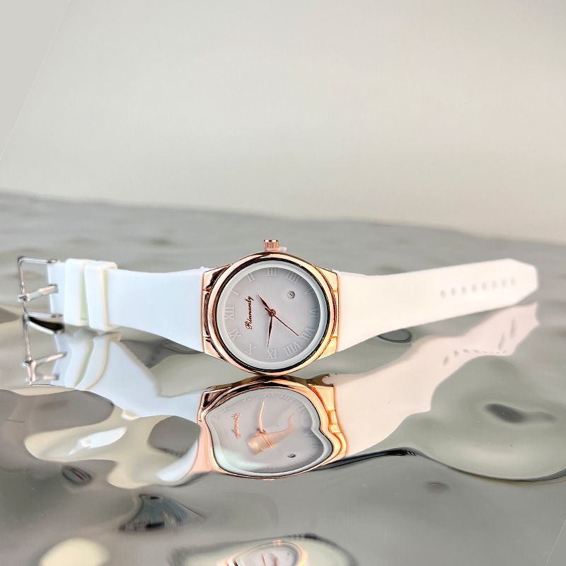 Schlanke Damenuhr mit römischem Hautgefühl, Armband, Quarzuhr, für den Alltag, Geburtstag, Jahrestag, Valentinstag_voghion.com