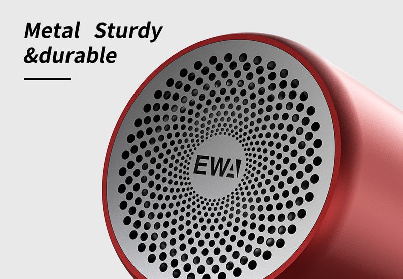 EWA Mini Bluetooth Speaker A107s TWS Speakers Enhance Impactive Bass Boombox Powerful HD Sound and 8 Hours Play Time_voghion.com