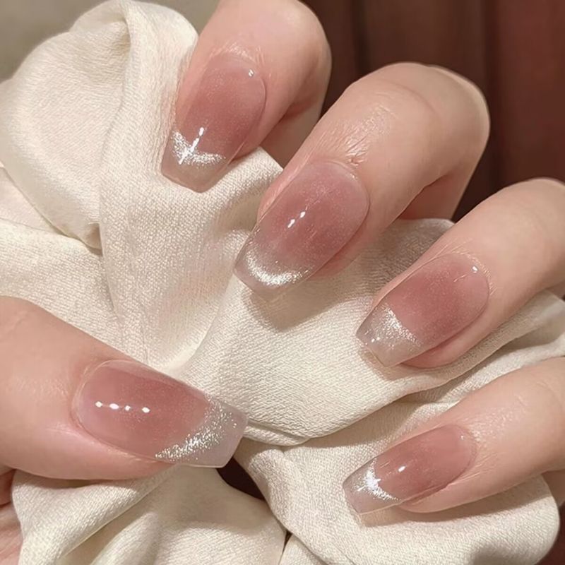 Handmade Cat Eyes, Wearing Nails, Art Stickers, Smiling Small Light Bulbs, Nail Art, Whitening, Pure And Lustful Style_voghion.com