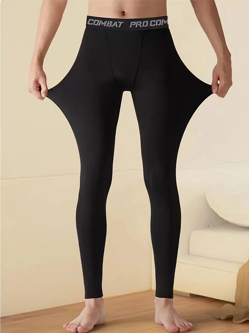 Pantaloncini da palestra elasticizzati ad asciugatura rapida da uomo, set sportivo da corsa, basket, strato di base per allenamento a compressione_voghion.com