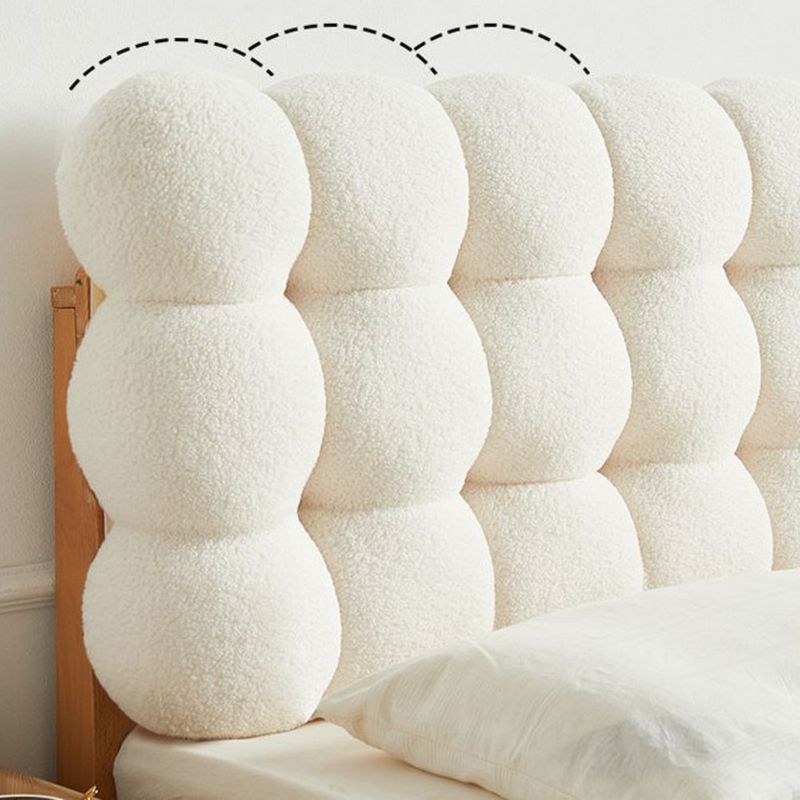 Cuscino da comodino color crema, morbido, per schienale, per camera da letto, ispessito, universale, tatami, nuovo modello, per casa in affitto, anticollisione_voghion.com