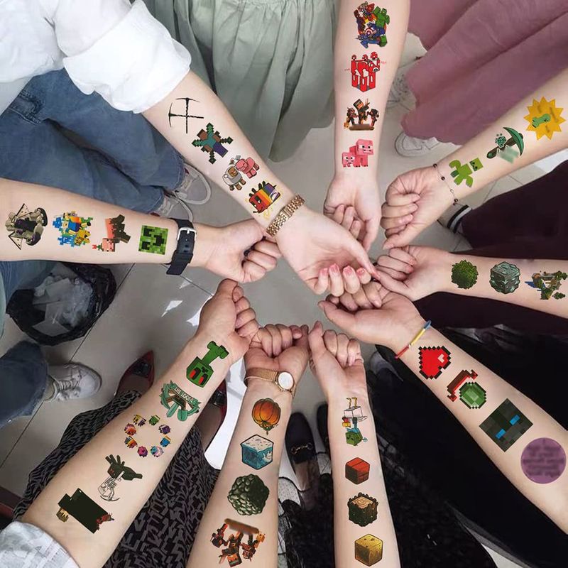Waterproof Sweat Day Of The Dead Masquerade Funny Makeup Halloween Party Face Temporary Tattoo Sticker_voghion.com