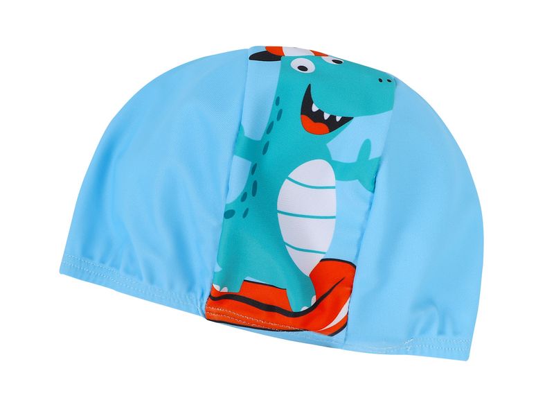 Mother & Kids summer children's clothing dinosaur print one-piece hooded swimsuit quick-drying breathable beach sunscreen baby swimsuit_voghion.com