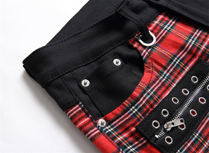 Retro Korean Style Straight Leg Denim Pants For Men With Adjustable Belt Loops - Vintage Washed Cotton Jeans_voghion.com