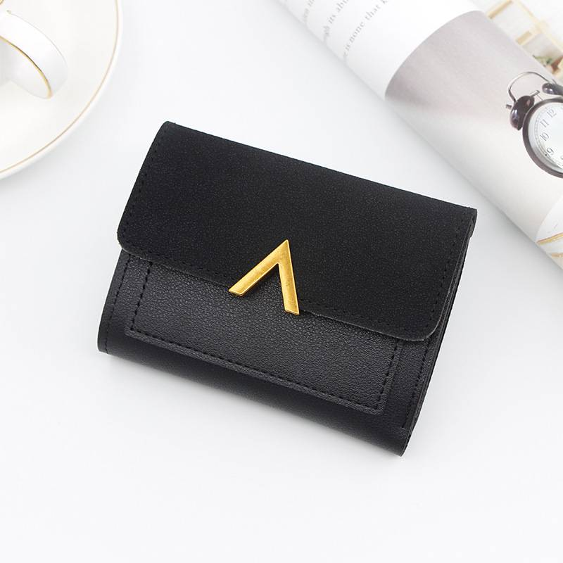 Women's Short Wallet Mini Card Holder - Tri-Fold Wallet with Multiple Card Slots - Compact Card Case for Everyday Use_voghion.com